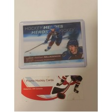 H-20 Nathan MacKinnon Hockey Heroes 2021-22 Tim Hortons UD Upper Deck 
